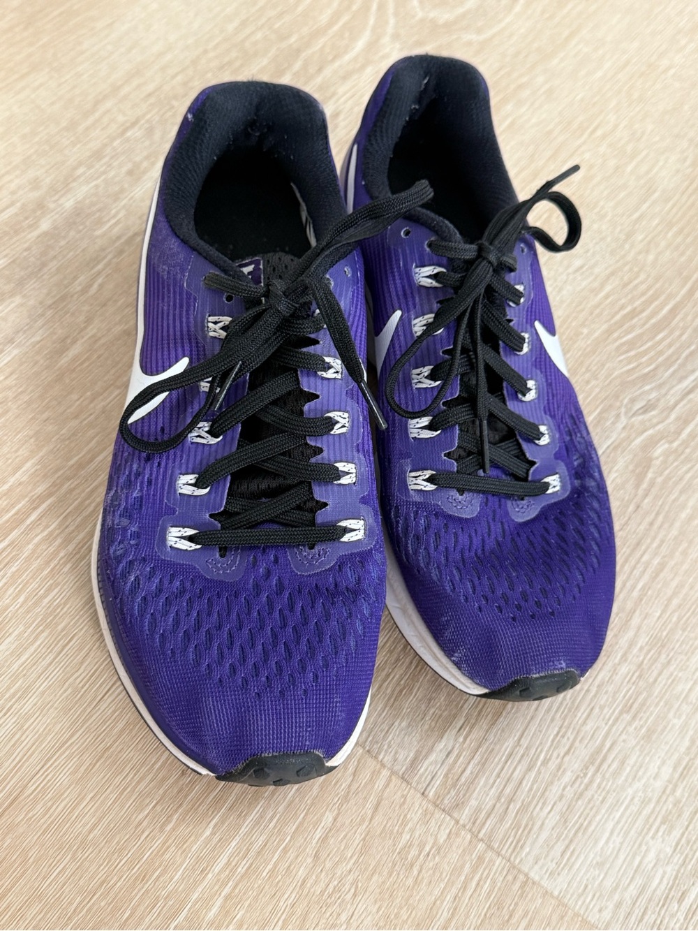 Nike Air Zoom Pegasus 34 Women’s Shoes Size 7 EU38 Purple White Running Shoes